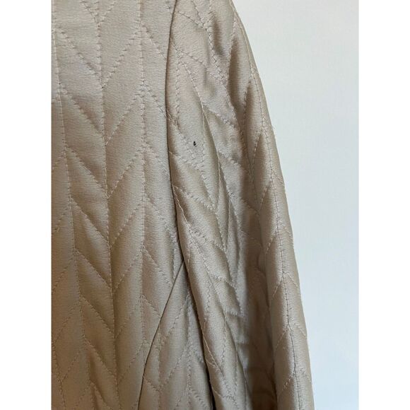Sigrid Olsen Women's Vintage Small SILK Quilted Padded Lined Lightweight Jacket - Picture 6 of 8